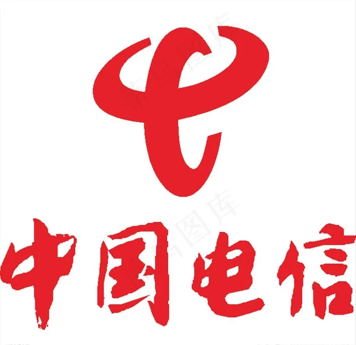 中国电信 建筑 LOGO 工程图片cdr矢量模版下载
