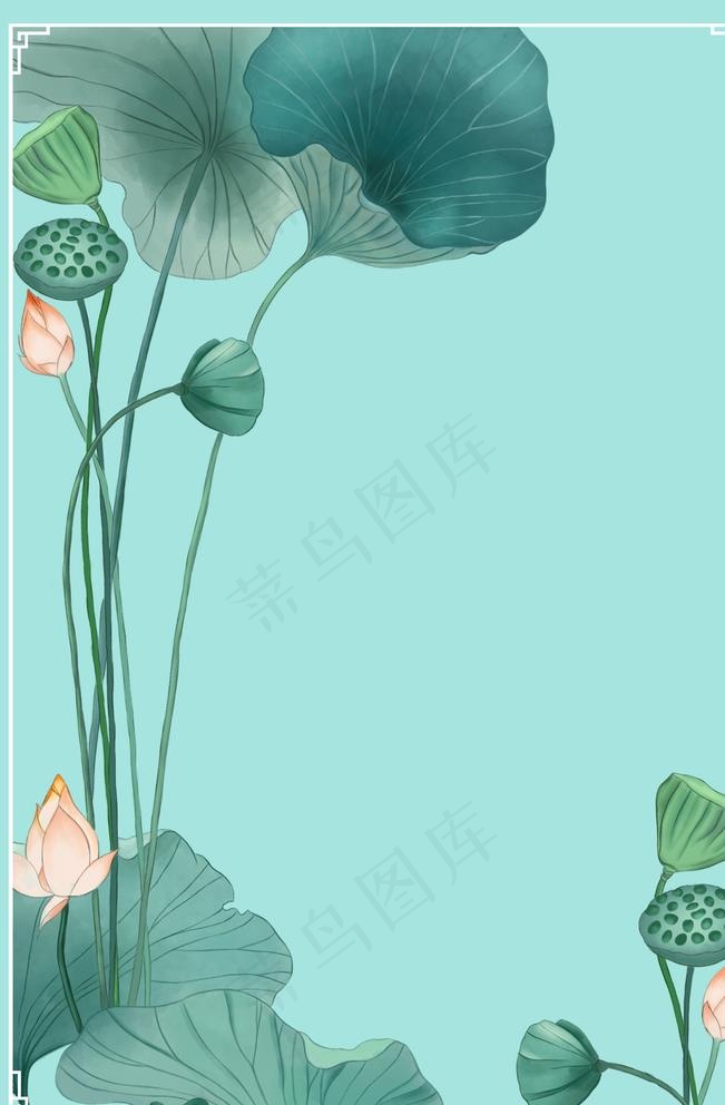 边框背景图片(3545X5315(DPI:300))psd模版下载