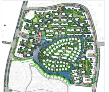 高端社区平面图图片 高端社区平面图图片