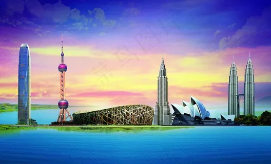 中国地标建筑图片 中国地标建筑图片
