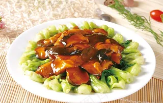 香菇扒菜心图片