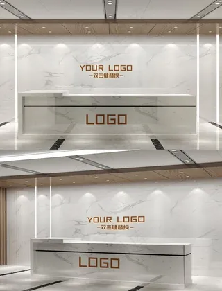 logo样机图片