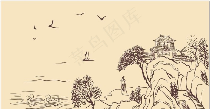 硅藻泥花纹图片