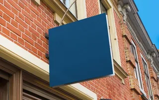 海报样机 招牌广告样机 店招样图片