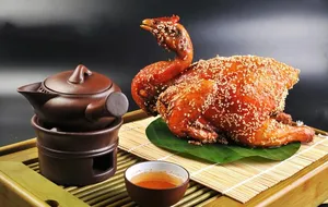 芝麻鸡图片