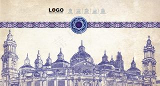 欧式地产海报图片