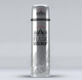 保温杯样机图片