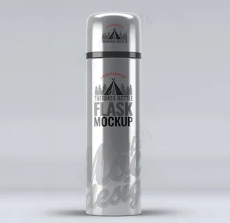 保温杯样机图片