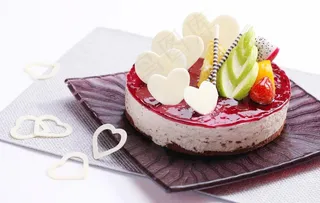 水果奶油蛋糕图片