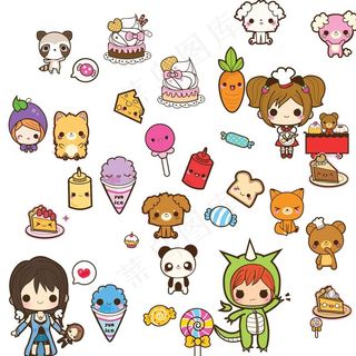 卡通装饰素材图片