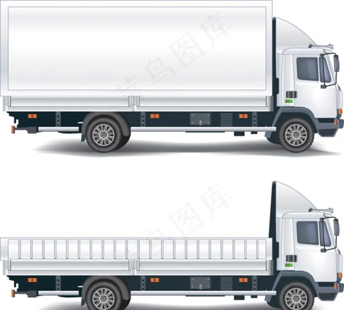 矢量图 卡车 货车  交通工具图片eps,ai矢量模版下载