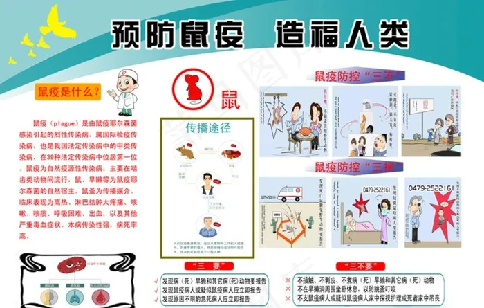 预防鼠疫造福人类图片(11811X7875(DPI:200))psd模版下载