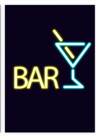 霓虹灯小元素图片