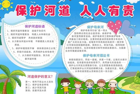 爱护河道人人有责小报图片