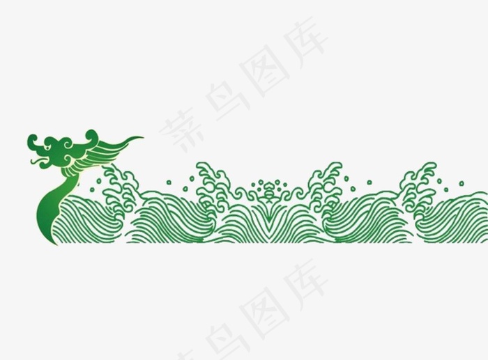 端午节矢量素材龙舟图片ai矢量模版下载