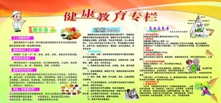 健康教育宣传栏图片