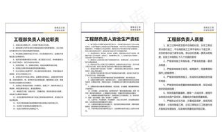 工程部负责人安全生产责任图片