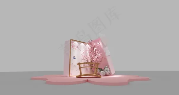 情人节美陈图片