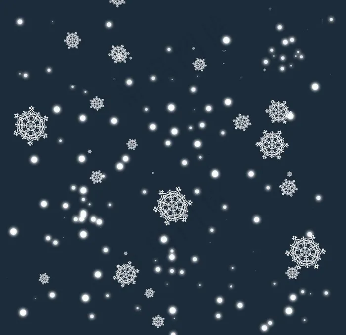 冬季飘雪雪花图片psd模版下载