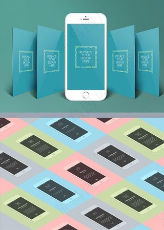 智能手机样机图片