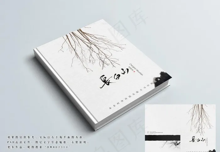 诗集散文封面图片(4961X3508(DPI:300))psd模版下载