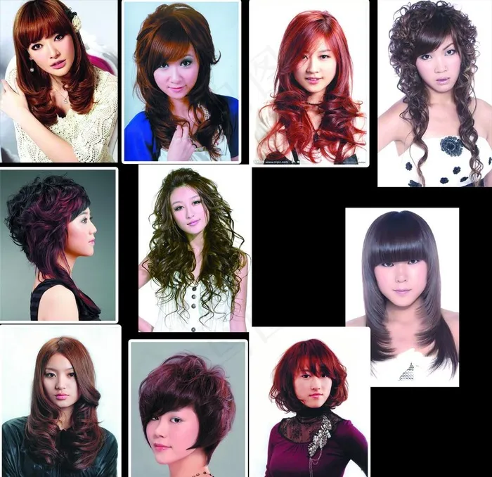 理发图片psd模版下载