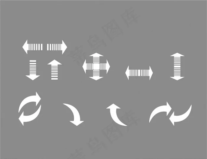 矢量箭头图片cdr矢量模版下载