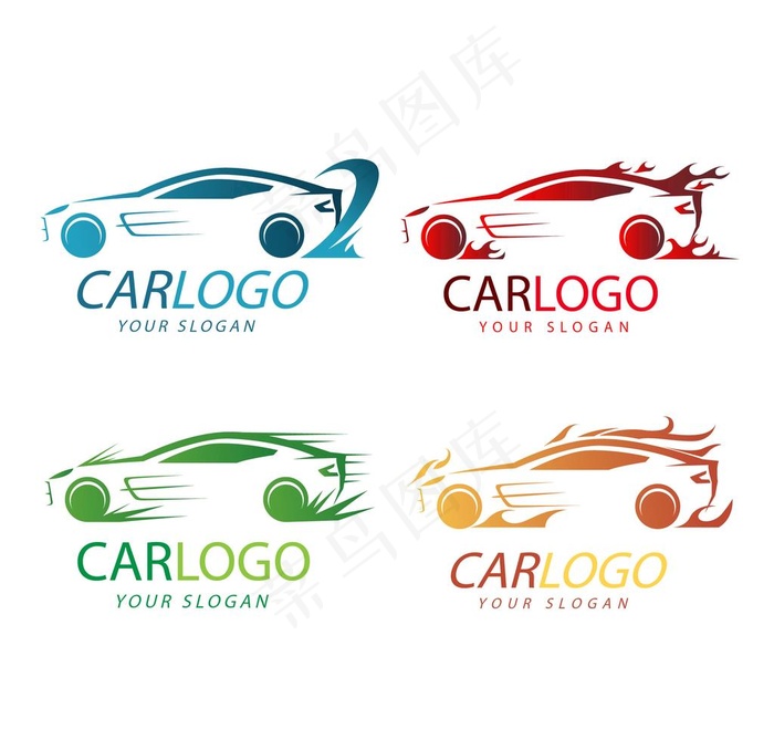 汽车 小车 矢量车 车LOGO图片ai矢量模版下载