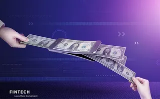 炫彩商务科技背景图片