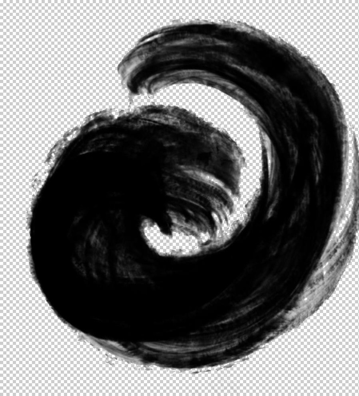 水墨圆图片