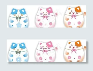 日本招财猫图片