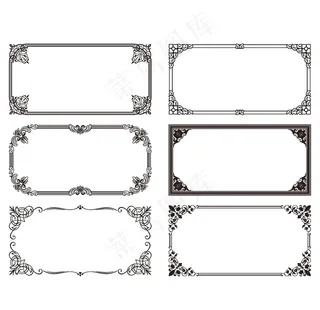欧式边框图片