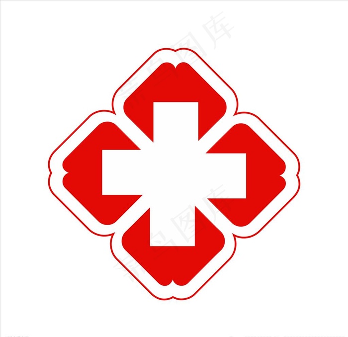 医院图片ai矢量模版下载