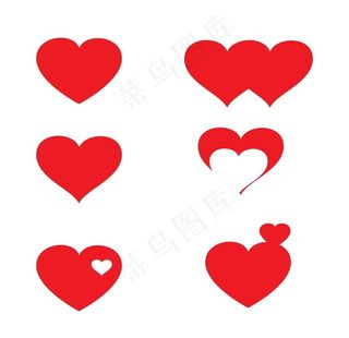 心形爱心桃心素材图片