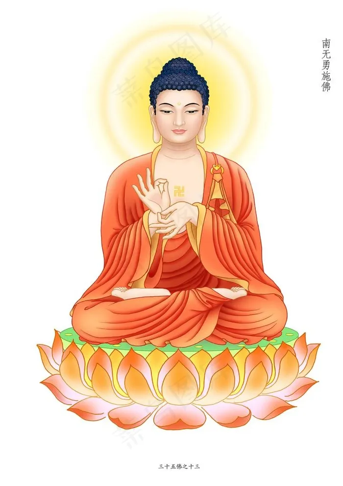勇施佛图片
