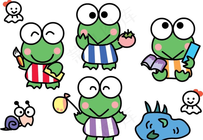 大眼蛙图片