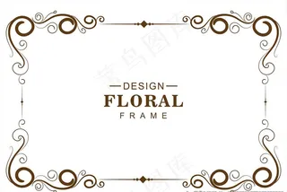 欧式花纹边框图片