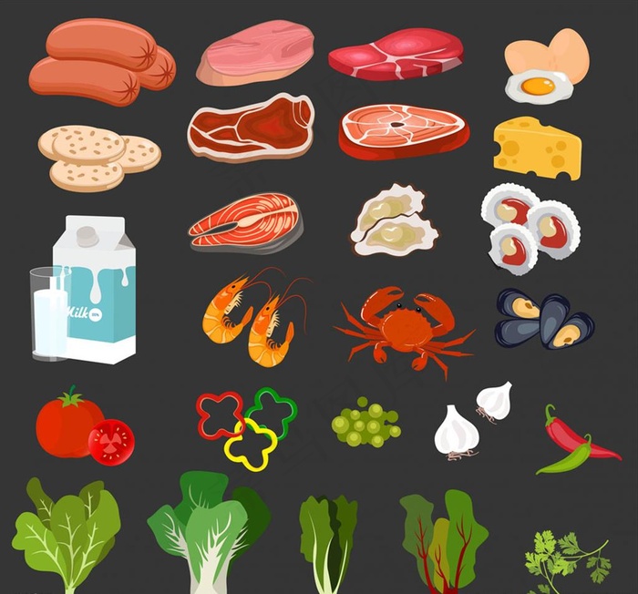 新鲜的食物图片