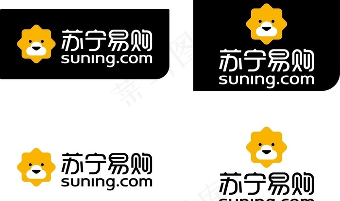 苏宁易购logo图片ai矢量模版下载