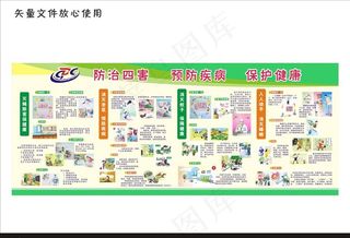 除四害海报图片