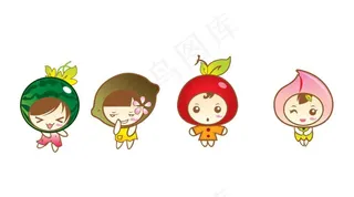 卡通水果图片