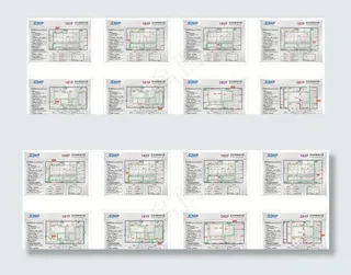 消防疏散图图片