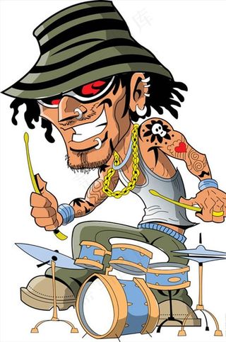 卡通人物矢量图片