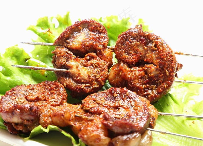 烤羊腰图片