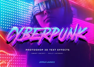 赛博朋克海报图片