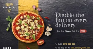 披萨元素banner图片