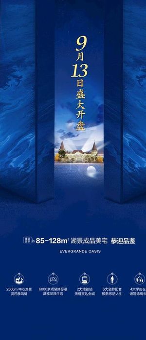 开盘 开盘海报 荣耀开盘 耀世图片