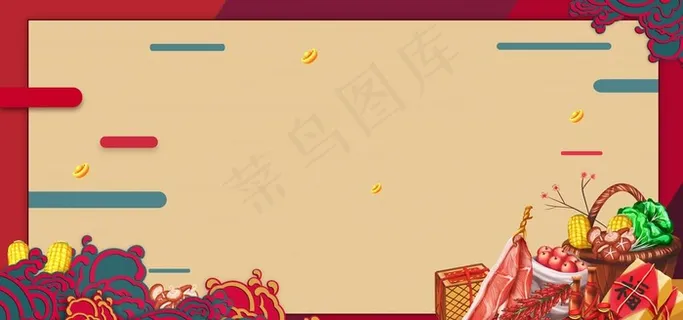 国潮风背景图片