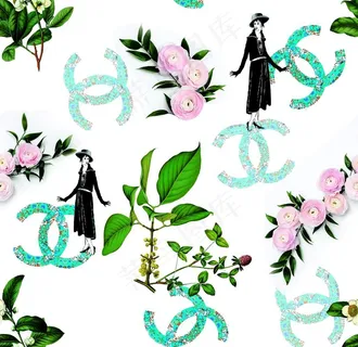 大牌花型 大牌女装图片