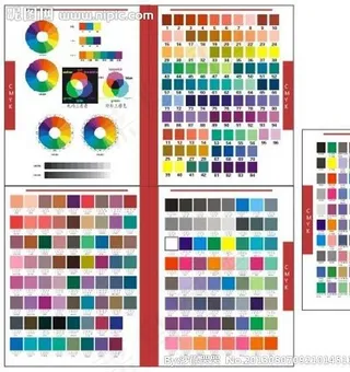 CMYK 调色谱图片